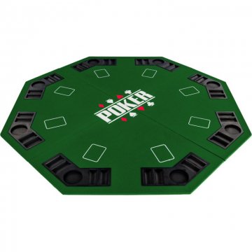 Skládací pokerová podložka - zelená Skládací pokerová podložka - zelená