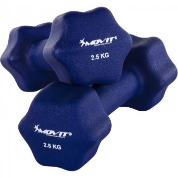 Set 2 činek s neoprenovým potahem 2,5 kg MOVIT Set 2 činek s neoprenovým potahem 2,5 kg MOVIT