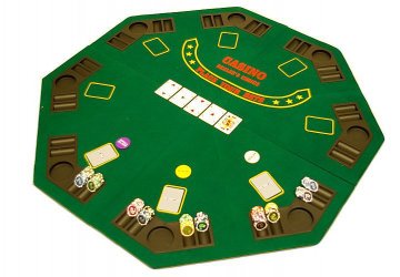 Poker podložka osmihran skládací Poker podložka osmihran skládací