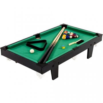 Mini kulečník pool s příslušenstvím 92 x 52 x 19 cm - černá Mini kulečník pool s příslušenstvím 92 x 52 x 19 cm - černá