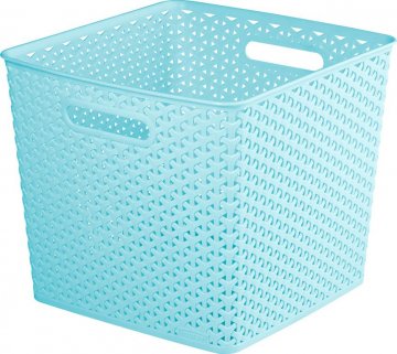 Úložný box MY STYLE SQR box - modrý CURVER Úložný box MY STYLE SQR box - modrý CURVER