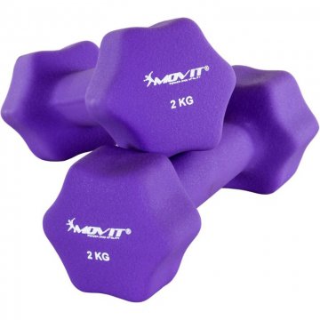 Set 2 činek s neoprenovým potahem 2 kg MOVIT Set 2 činek s neoprenovým potahem 2 kg MOVIT