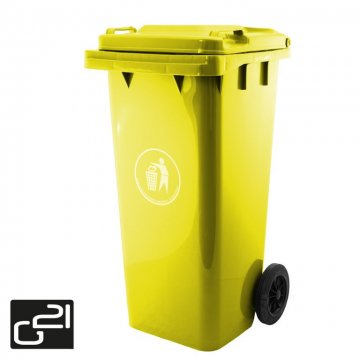 Popelnice G21 GA-120 L Žlutá Popelnice G21 GA-120 L Žlutá