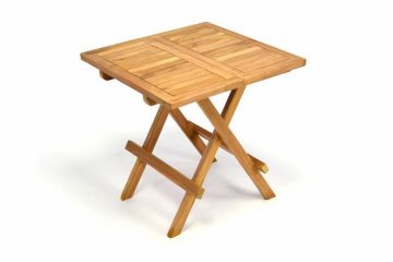 Zahradní dřevěný skládací stolek DIVERO…