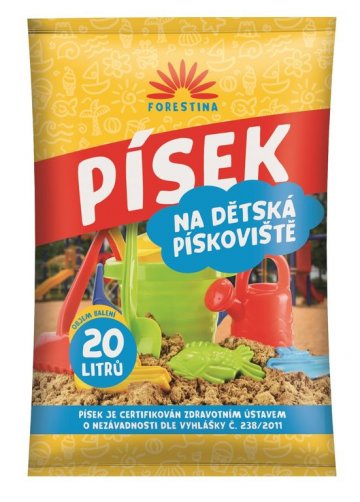 Písek pro dětská pískoviště - 20 Kg Písek pro dětská pískoviště - 20 Kg