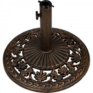 Stojan na slunečníky 10,5 kg bronz Stojan na slunečníky 10,5 kg bronz
