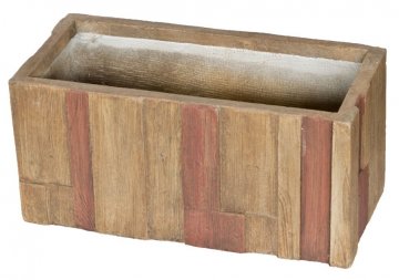 Květináč G21 Wood Box - 28 cm Květináč G21 Wood Box - 28 cm