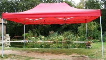 Zahradní párty stan CLASSIC nůžkový - 3 x 4,5 m červený Zahradní párty stan CLASSIC nůžkový - 3 x 4,5 m červený