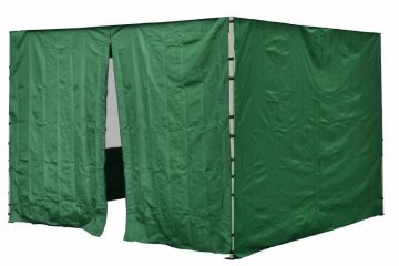 Sada 2 bočních stěn pro PROFI zahradní stan 3 x3 m zelená Sada 2 bočních stěn pro PROFI zahradní stan 3 x3 m zelená