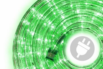 LED světelný kabel - 240 diod, 10 m, zelený LED světelný kabel - 240 diod, 10 m, zelený
