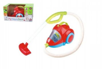 Vysavač plast 25cm na baterie se světlem se zvukem v krabici 35x18x22,5cm Vysavač plast 25cm na baterie se světlem se zvukem v krabici 35x18x22,5cm