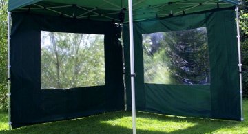 Sada 2 bočních stěn pro PROFI zahradní stan 3 x 3 m - zelená Sada 2 bočních stěn pro PROFI zahradní stan 3 x 3 m - zelená