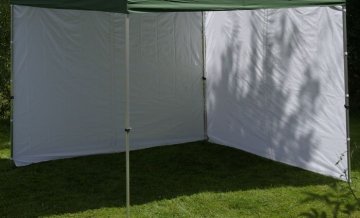 Sada 2 bočních stěn pro PROFI zahradní altán 3 x 3 m - bílá Sada 2 bočních stěn pro PROFI zahradní altán 3 x 3 m - bílá