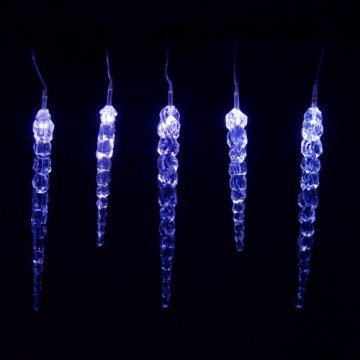 Vánoční dekorativní osvětlení - rampouchy - 40 LED modrá Vánoční dekorativní osvětlení - rampouchy - 40 LED modrá