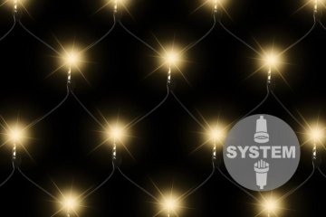 diLED světelná síť - 100 LED, teple bílá diLED světelná síť - 100 LED, teple bílá