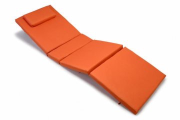 Polstrování na lehátko Garth - oranžová Polstrování na lehátko Garth - oranžová