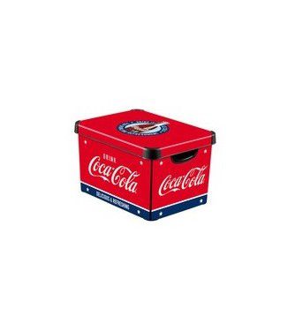 Box s víkem - S- COCA COLA CURVER Box s víkem - S- COCA COLA CURVER
