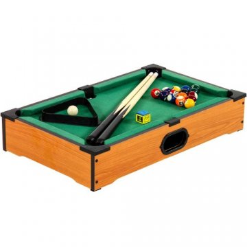 Mini kulečník pool s příslušenstvím 51 x 31 x 10 cm - světlý Mini kulečník pool s příslušenstvím 51 x 31 x 10 cm - světlý