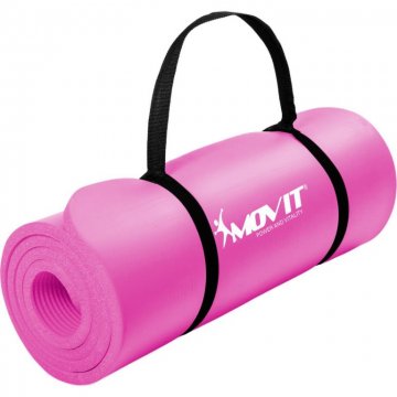 Podložka na jógu MOVIT 190 x 60 x 1,5 cm, růžová Podložka na jógu MOVIT 190 x 60 x 1,5 cm, růžová