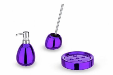 Koupelnová sada WENKO - Polaris Purple Metallic Koupelnová sada WENKO - Polaris Purple Metallic